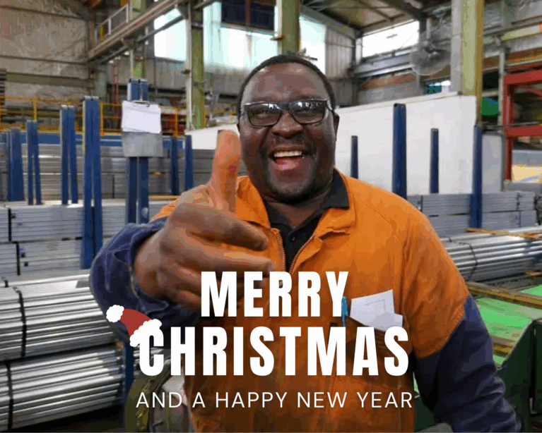 Industrial Tube Christmas Close Down